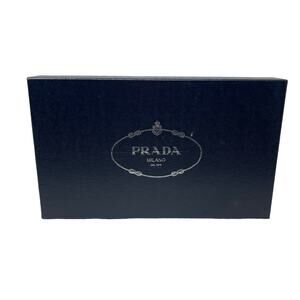 Prada empty shoe box in black